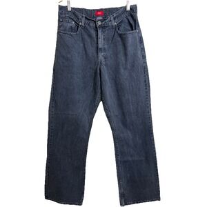 VTG 90's Mossimo Jeans Mens 34x32 Black Relaxed‎ Baggy Skater  EUC